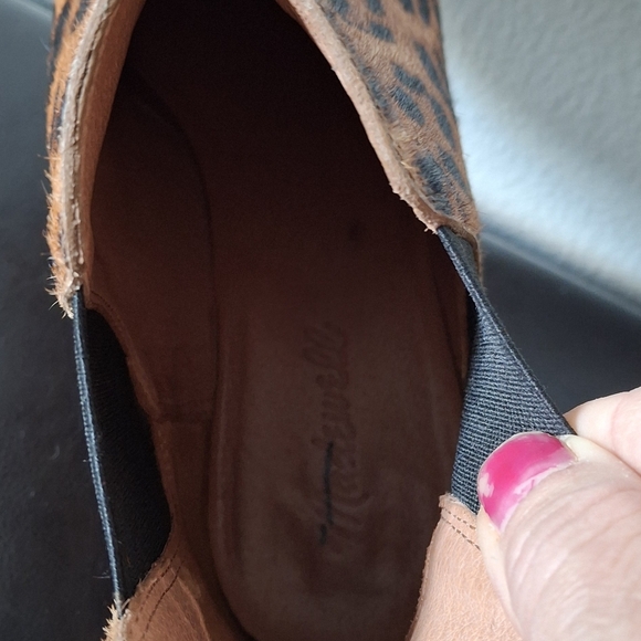 Madewell The Nico Calf Hair Ankle Boots Size. 9.5 - Picture 3 of 10